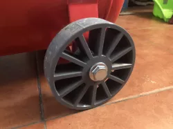 Wheel for air compressor