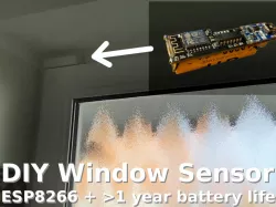 Window Sensor (ESP8266-based)