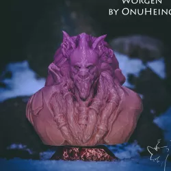 Worgen the Werewolf bust