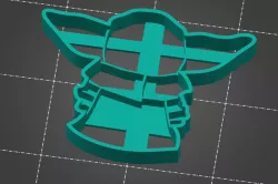 Yoda Cookie Cutter