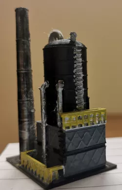 Z scale refinery boiler