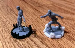 Zombicide Miniature Base Stands