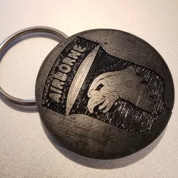101st Screaming Eagles Airborne Division Keychain