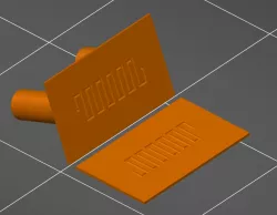 200um Microfluidic Simple Pipe