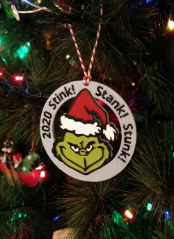 2020 Stink Stank Stunk Ornament
