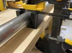 25mm pipe cutting jig