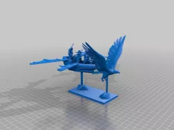 28mm Flying Elf Chariot