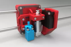 3D Printer header (Pulsar X1 single)