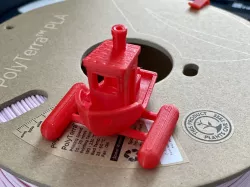 A 3D benchy that can float