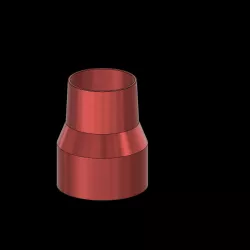 Absaugadapter außen 95mm auf 115mm Innendurchmesser