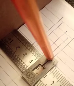 Adjustable ruler guide (Flash prints)