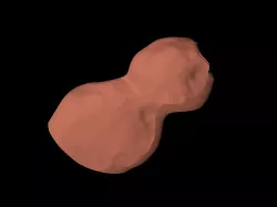 Arrokoth scaled one in one million