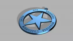 Astoroth Star amulet (Bedknobs and Broomsticks prop)