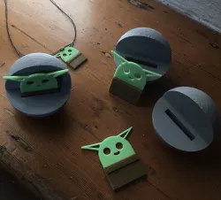 Baby Yoda and Pod