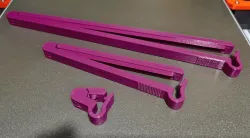 Bag Clip with automatic snap-in mechanism