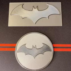 Batman Arkham Logo & Coaster