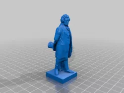 Beethoven monument by noe-3d.at
