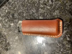 Bic lighter leather case pattern