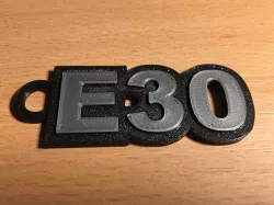 BMW E30 Keychain