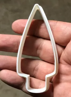 Bottle Brush Tree Cookie Cutter