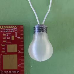 "Bright Idea" Wearable LED Light Bulb