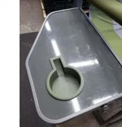 Camp-Chair Yeti Rambler Holder with router template