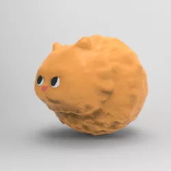 Cat（generated by revopoint pop）