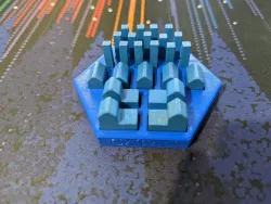 Catan Base Game Pieces Holder
