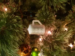Christmas beer mug