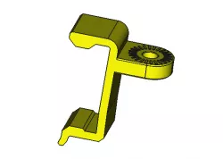 Clamp for 2040 extrusion