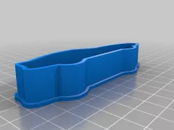 Corvette Silhouette Cookie Cutter
