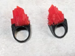 Crystal Ring Multimaterial