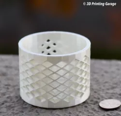 Diamond-Shaped Cup