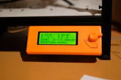 Display Holder Prusa i3 MK3 Style for the Hypercube or 2020 Aluminum Extrusions
