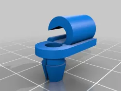 Door lock rod clip