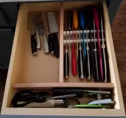 Drawer Knife Rack