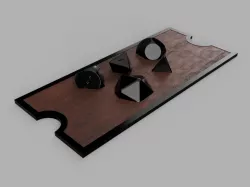 Dual material lid for 7SoulFox's dice tray