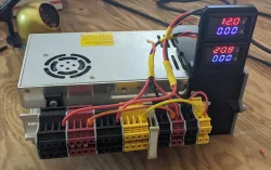 Dual MEAN WELL LRS-350 PSU