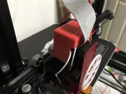 Duplicator 9 Larger Extruder Cover for TL-Smoother