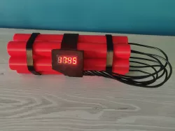 Dynamite clock