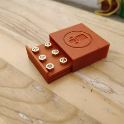 E3D V6 Nozzle Holder - Nozzle Holder - Nozzle Case