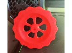 Ender 3 V2 bed level wheel