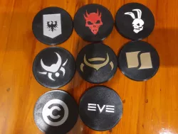 Eve Online - NPC Corp Coasters