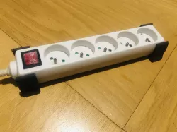 Extension  power cord switch wall holder