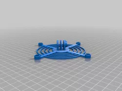 Fan bracket Fanmount PC fan 80 92 120 Wall mounting Gopro