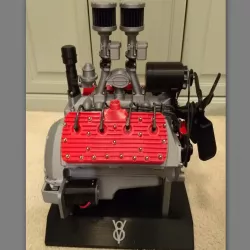 Flat Head V8 Desktop Stand