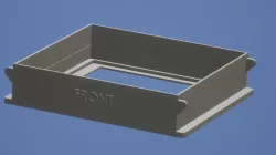 Formlabs Form1 and Form1+ 3D printed resin tray