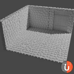 Full Dungeon - Small Regular Cobblestone Walls