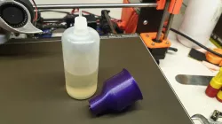 Funnel for 100ml vape bottle