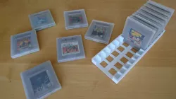 Gameboy cartridge holder